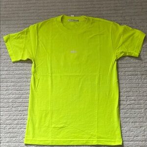 Advisory Board Crystals Neon Yellow Short Sleeve Tee